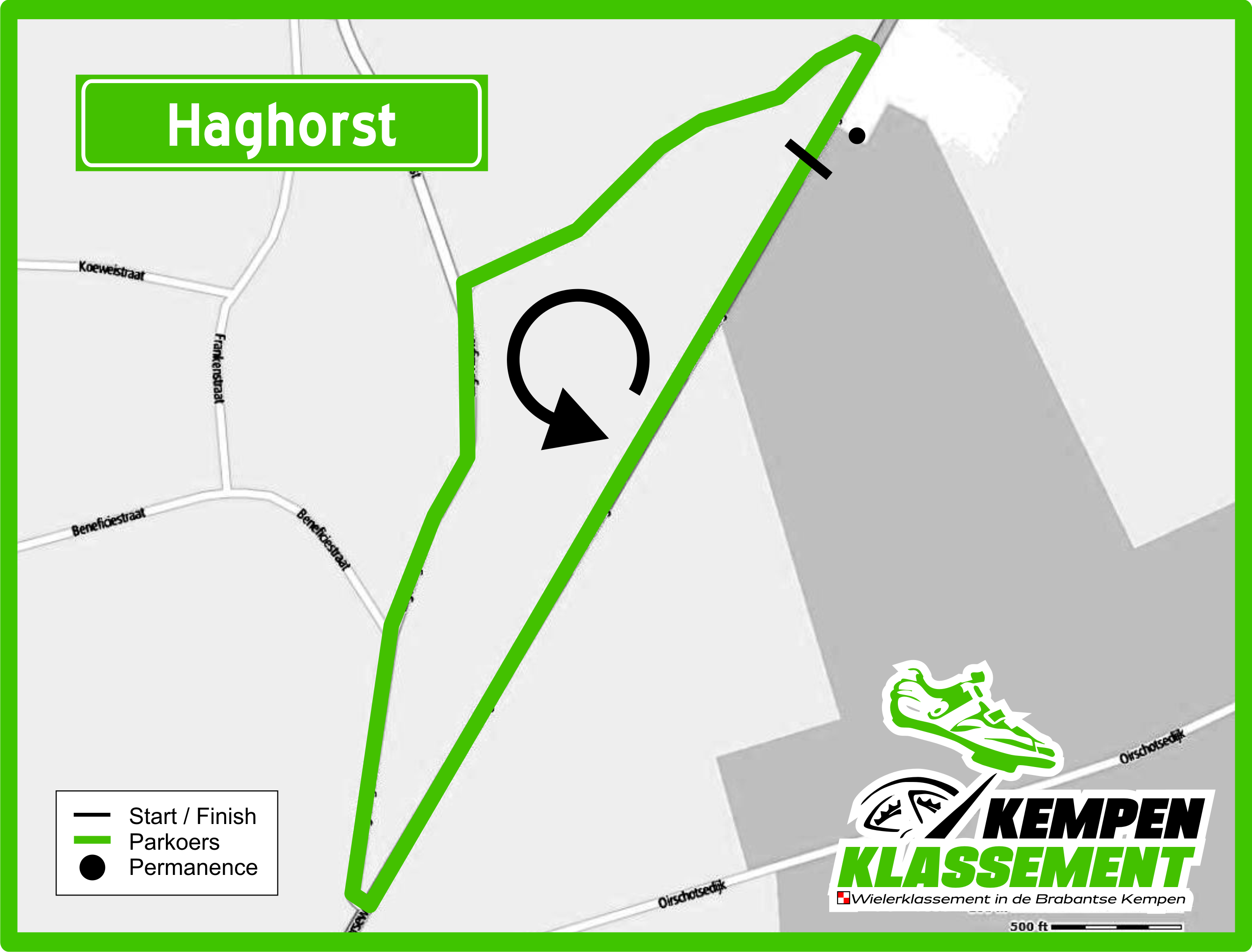 Haghorst Routekaartje Haghorst